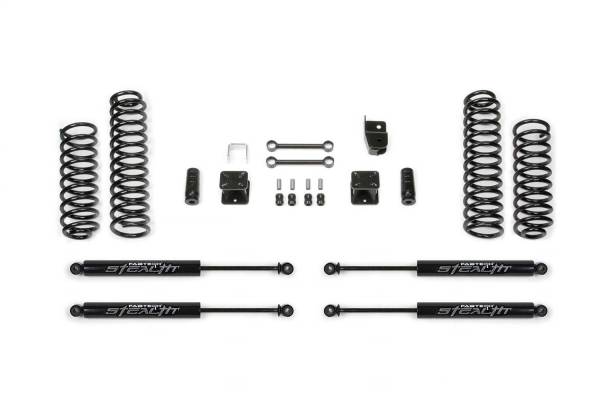 Fabtech - 2007 - 2018 Jeep Fabtech Budget Lift System w/Shock - K4047M