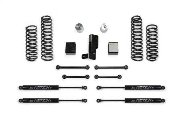 Fabtech - 2018 - 2021 Jeep Fabtech Sport Lift System w/Shock - K4107M