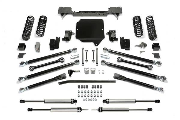 Fabtech - 2018 - 2021 Jeep Fabtech Crawler Lift System w/DLSS Shocks - K4144DL