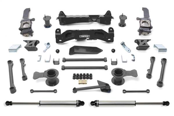 Fabtech - 2010 - 2013 Toyota Fabtech Basic Lift System w/Shocks - K7024DL