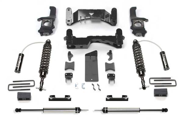 Fabtech - 2016 - 2019 Toyota Fabtech Performance Lift System w/Shocks - K7078DL