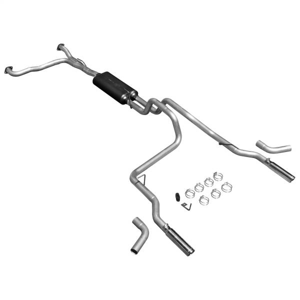 Flowmaster - 2004 - 2008 Nissan Flowmaster American Thunder Cat Back Exhaust System - 17406