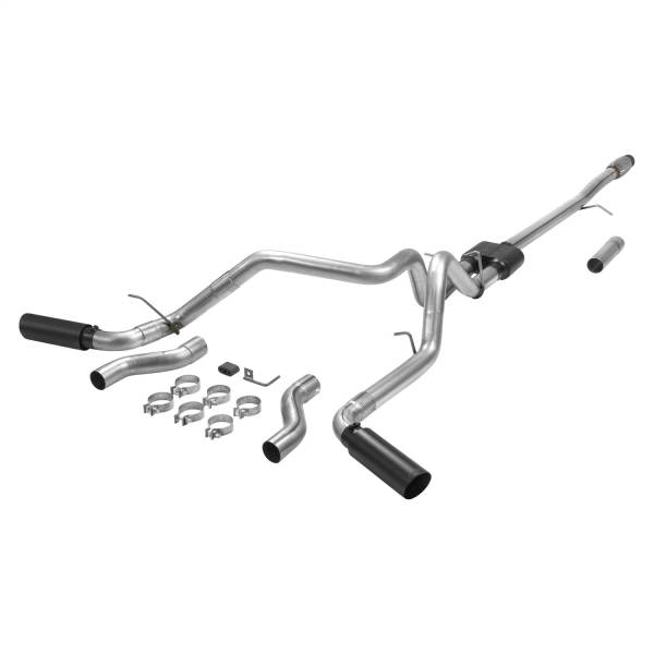 Flowmaster - 2019 - 2021 GMC, 2019 - 2022 Chevrolet Flowmaster Outlaw Series™ Cat Back Exhaust System - 817854