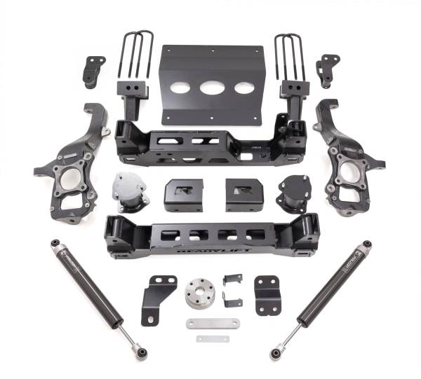 ReadyLift - 2021 - 2022 Ford ReadyLift Lift Kit 6 in. Lift w/Falcon 1.1 Monotube Rear Shock For Use w/PN [#44-19620] - 44-21620