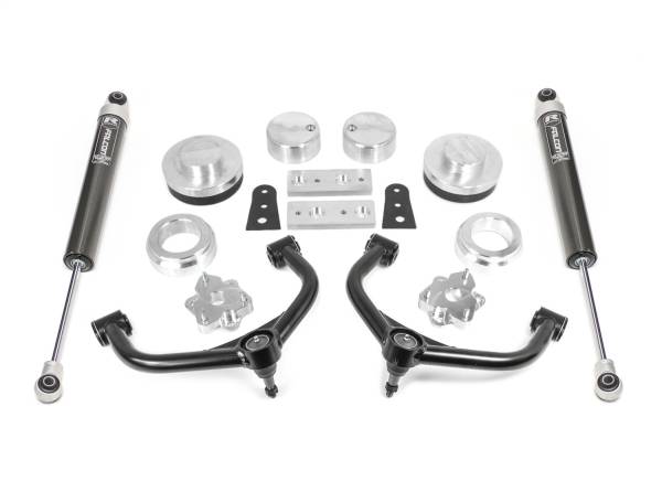 ReadyLift - 2009 - 2010 Dodge, 2019 - 2022 Ram ReadyLift Lift Kit w/Shocks 4 in. Front Strut Extension 2 in. Rear Coil Spacer Tube A-Arm Falcon 1.1 Monotube Rear Shock - 69-10410