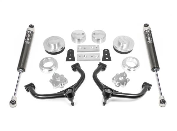 ReadyLift - 2009 - 2010 Dodge, 2019 - 2022 Ram ReadyLift Lift Kit w/Shocks 4 in. Front Strut Extension 2 in. Rear Coil Spacer Tube A-Arm Falcon 1.1 Monotube Rear Shock - 69-10410
