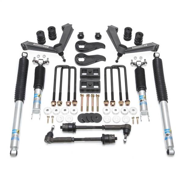 ReadyLift - 2020 - 2022 GMC, Chevrolet ReadyLift SST® Lift Kit w/Shocks 3.5 in. Front/3.0 in. Rear Lift w/Fabricated Control Arms And Bilstein Shocks - 69-3035