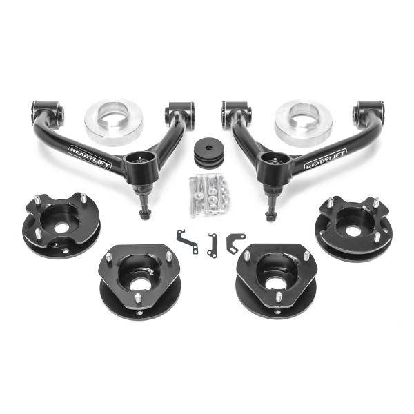 ReadyLift - 2021 - 2022 Chevrolet ReadyLift SST® Lift Kit 3 in. Lift Front/Rear Strut Spacer Preload Spacer Tube A-Arm w/Magnetic Ride Control - 69-31301