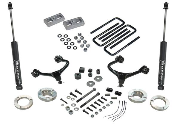 Superlift - 2005 - 2022 Toyota Superlift 3in. Lift Kit w/Shadow Shocks-05-22 Tacoma (will not fit TRD Pro models) - K1012