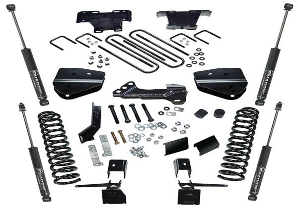 Superlift - 2017 - 2022 Ford Superlift 4in. Lift Kit-17-22 F-250/F-350 4WD-Diesel-w/SL Shocks - K164