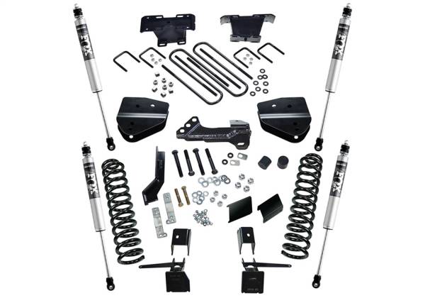 Superlift - 2017 - 2022 Ford Superlift 4in. Lift Kit w/FOX Shocks-17-22 F250/350 4WD Dsl w/o 4Link Arms w/o RadiusArms - K164F