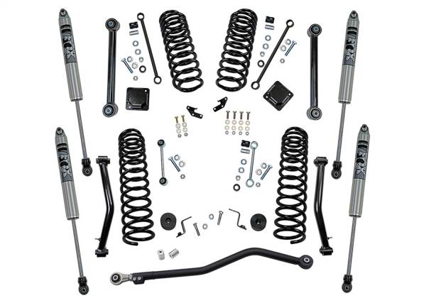 Superlift - 2020 - 2023 Jeep Superlift 4in. Dual Rate Coil Lift Kit w/Fox Shocks-20-22 Gladiator-Will NOT fit Mojave - K196F