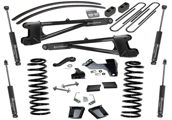 Superlift - 2011 - 2016 Ford Superlift 8in. Lift Kit-11-16 F250/F350 4WD-Dsl w/Replacement Radius Arms w/SL Shocks - K991