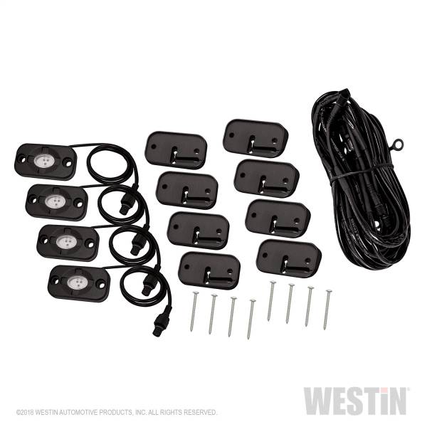 Westin - 2007 - 2019 Jeep Westin LED Rock Light Kit - 09-80015