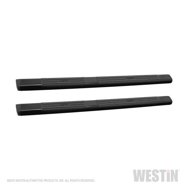 Westin - 2000 - 2018 Ford, 2001 - 2018 GMC, 2001 - 2014 Chevrolet Westin Premier 6 Oval Nerf Step Bars - 22-6045