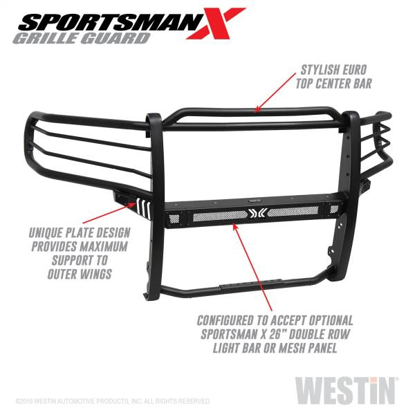 Westin - 2019 - 2022 Ram Westin Sportsman X Grille Guard - 40-33975