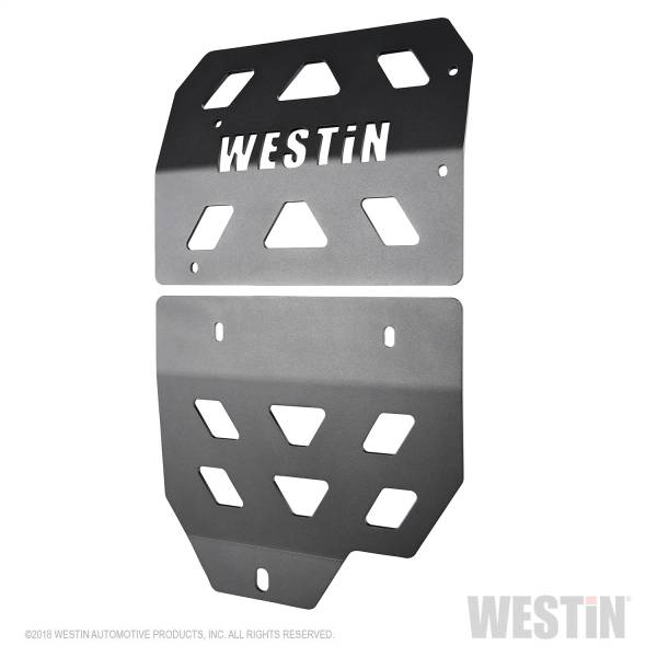 Westin - 2018 - 2022 Jeep Westin Transmission Pan Skid Plate - 42-21075