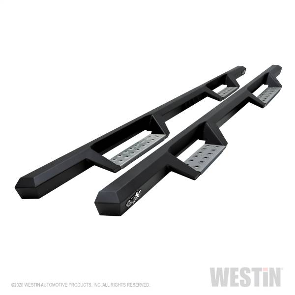 Westin - 2001 - 2019 GMC, Chevrolet Westin HDX Stainless Drop Nerf Step Bars - 56-119552