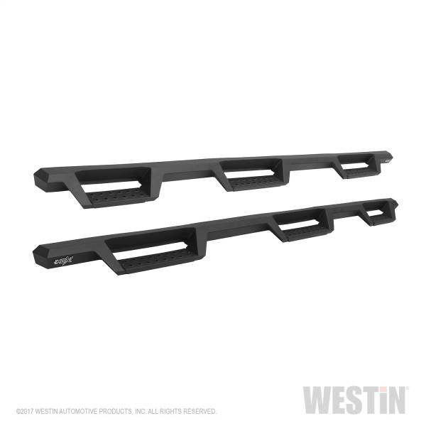 Westin - 2007 - 2019 GMC, Chevrolet Westin HDX Drop Wheel to Wheel Nerf Step Bars - 56-534575