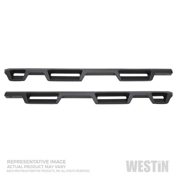 Westin - 2019 - 2022 GMC, 2019 - 2021 Chevrolet Westin HDX Drop Wheel to Wheel Nerf Step Bars - 56-534695