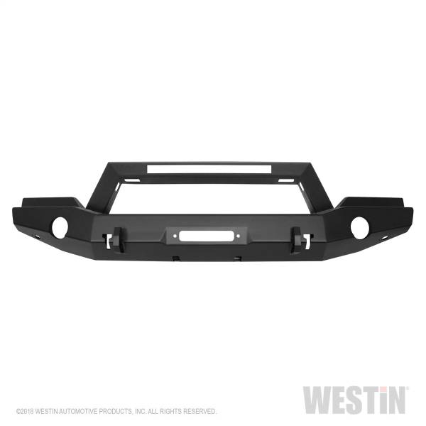 Westin - 2007 - 2018 Jeep Westin WJ2 Full Width Front Bumper w/LED Light Bar Mount - 59-80055