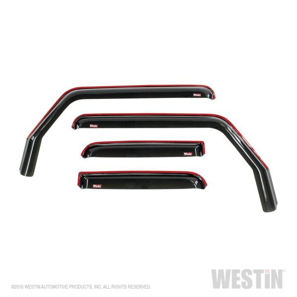 Westin - 2018 - 2022 Jeep Westin In-Channel Wind Deflector - 72-51499
