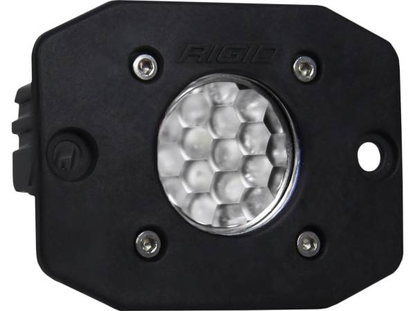 Rigid Industries - Rigid Industries RIGID Ignite LED Light Diffused Lens Flush Mount Black Housing Single - 20631