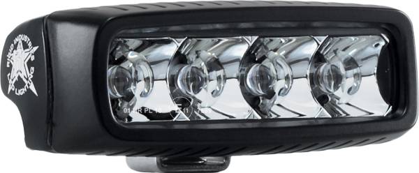 Rigid Industries - Rigid Industries RIGID SR-Q Series LED Light E-Mark Certified Spot Optic Surface Mount Pair - 90521EM