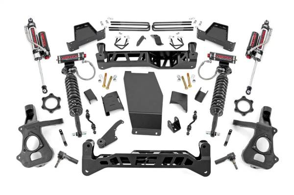 Rough Country - 2014 - 2018 GMC, 2017 - 2018 Chevrolet Rough Country Suspension Lift Kit w/Shocks - 17450