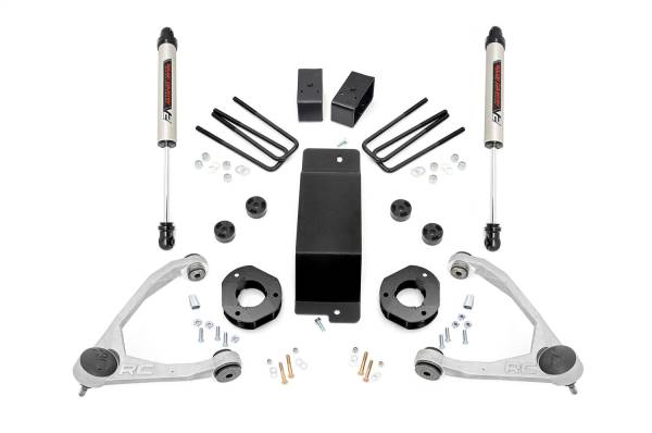 Rough Country - 2007 - 2016 GMC, Chevrolet Rough Country Suspension Lift Kit w/Shocks - 19470
