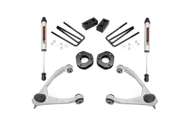 Rough Country - 2007 - 2016 GMC, Chevrolet Rough Country Suspension Lift Kit w/Shocks - 19870