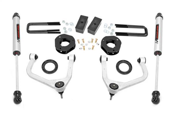 Rough Country - 2019 - 2022 GMC Rough Country Suspension Lift Kit w/Shocks - 22670