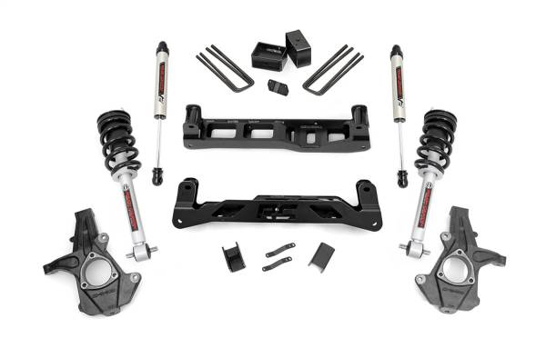 Rough Country - 2014 - 2017 GMC, Chevrolet Rough Country Suspension Lift Kit w/Shocks - 24771