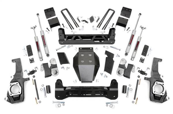 Rough Country - 2011 - 2019 GMC, Chevrolet Rough Country Suspension Lift Kit - 26030