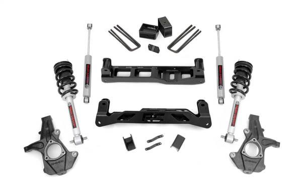 Rough Country - 2007 - 2013 GMC, Chevrolet Rough Country Suspension Lift Kit w/Shocks - 26131