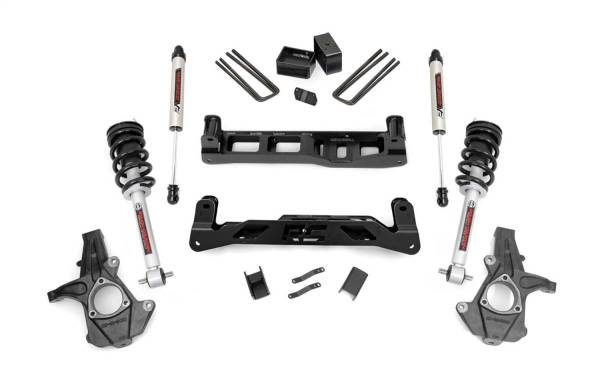 Rough Country - 2007 - 2013 GMC, Chevrolet Rough Country Suspension Lift Kit w/Shocks - 26171