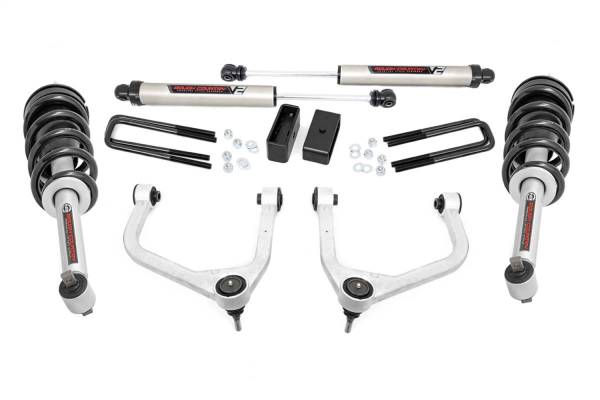 Rough Country - 2019 - 2022 Chevrolet Rough Country Suspension Lift Kit w/Shocks - 29571