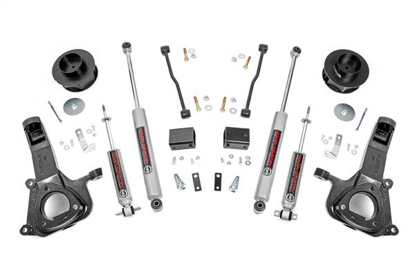 Rough Country - 2009 - 2010 Dodge, 2019 - 2022 Ram Rough Country Suspension Lift Kit - 30730
