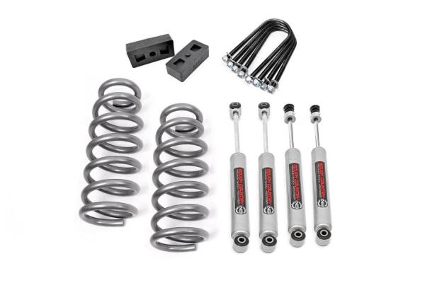 Rough Country - 2002 - 2005 Dodge Rough Country Suspension Lift Kit w/Shocks - 36630