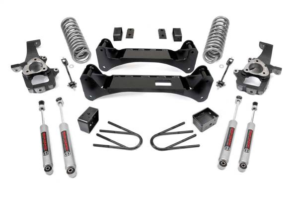 Rough Country - 2002 - 2005 Dodge Rough Country Suspension Lift Kit w/Shocks - 37630