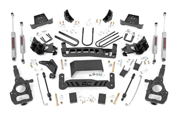 Rough Country - 2009 - 2011 Ford Rough Country Suspension Lift Kit w/Shocks - 43130