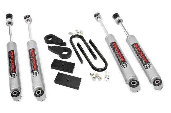 Rough Country - 2001 - 2003 Ford Rough Country Leveling Lift Kit w/Shocks - 47430