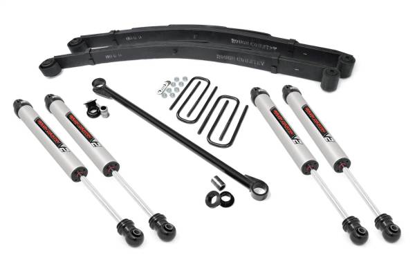 Rough Country - 2000 - 2004 Ford Rough Country Leveling Lift Kit w/Shocks - 48970