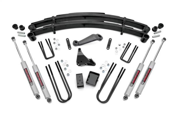 Rough Country - 2000 - 2004 Ford Rough Country Suspension Lift Kit w/Shocks - 49630