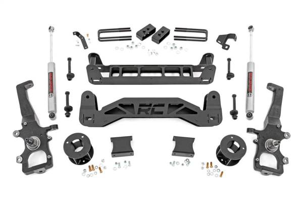 Rough Country - 2004 - 2008 Ford Rough Country Suspension Lift Kit w/Shocks - 52330