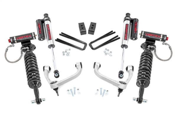 Rough Country - 2014 - 2021 Ford Rough Country Bolt-On Lift Kit w/Shocks - 54550