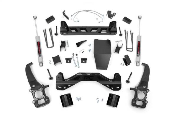 Rough Country - 2004 - 2008 Ford Rough Country Suspension Lift Kit w/Shocks - 54720
