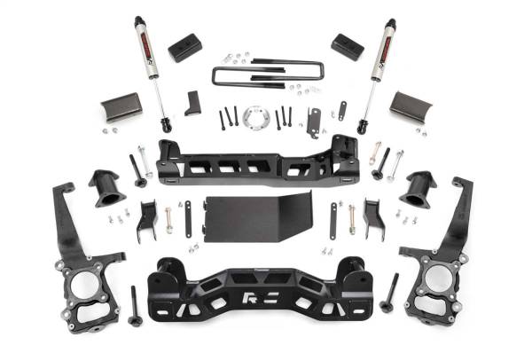 Rough Country - 2011 - 2014 Ford Rough Country Suspension Lift Kit w/Shocks - 57470