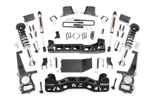 Rough Country - 2011 - 2014 Ford Rough Country Suspension Lift Kit w/Shocks - 57572