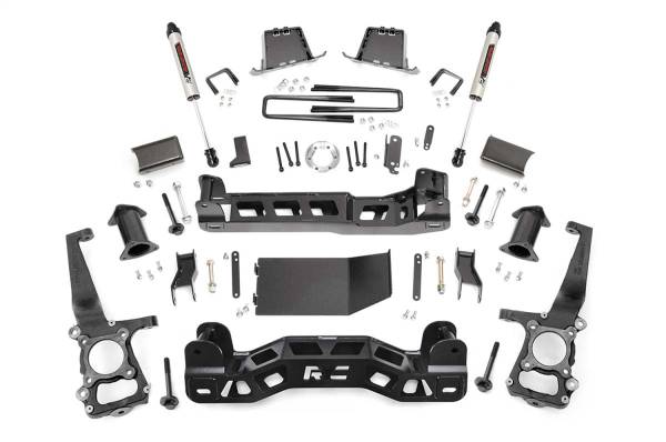 Rough Country - 2009 - 2010 Ford Rough Country Suspension Lift Kit w/Shocks - 59870